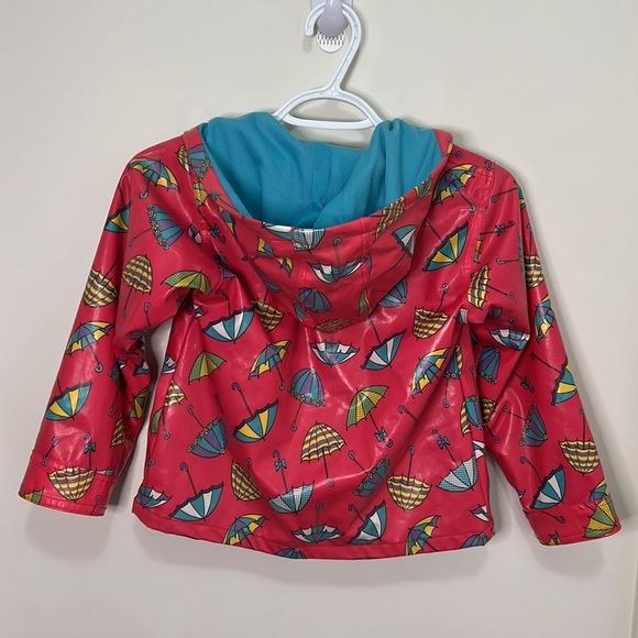 Urban Rags Kids Lined Rain Jacket Hoodie Size 5/6 - Picture 2 of 10